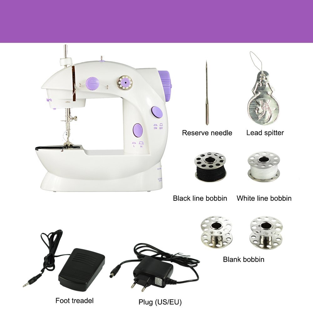 Mini tragbare Nähmaschine